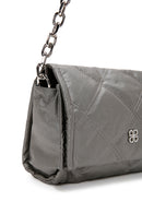 Women's Gray Quilted Shoulder Bag | Derimod