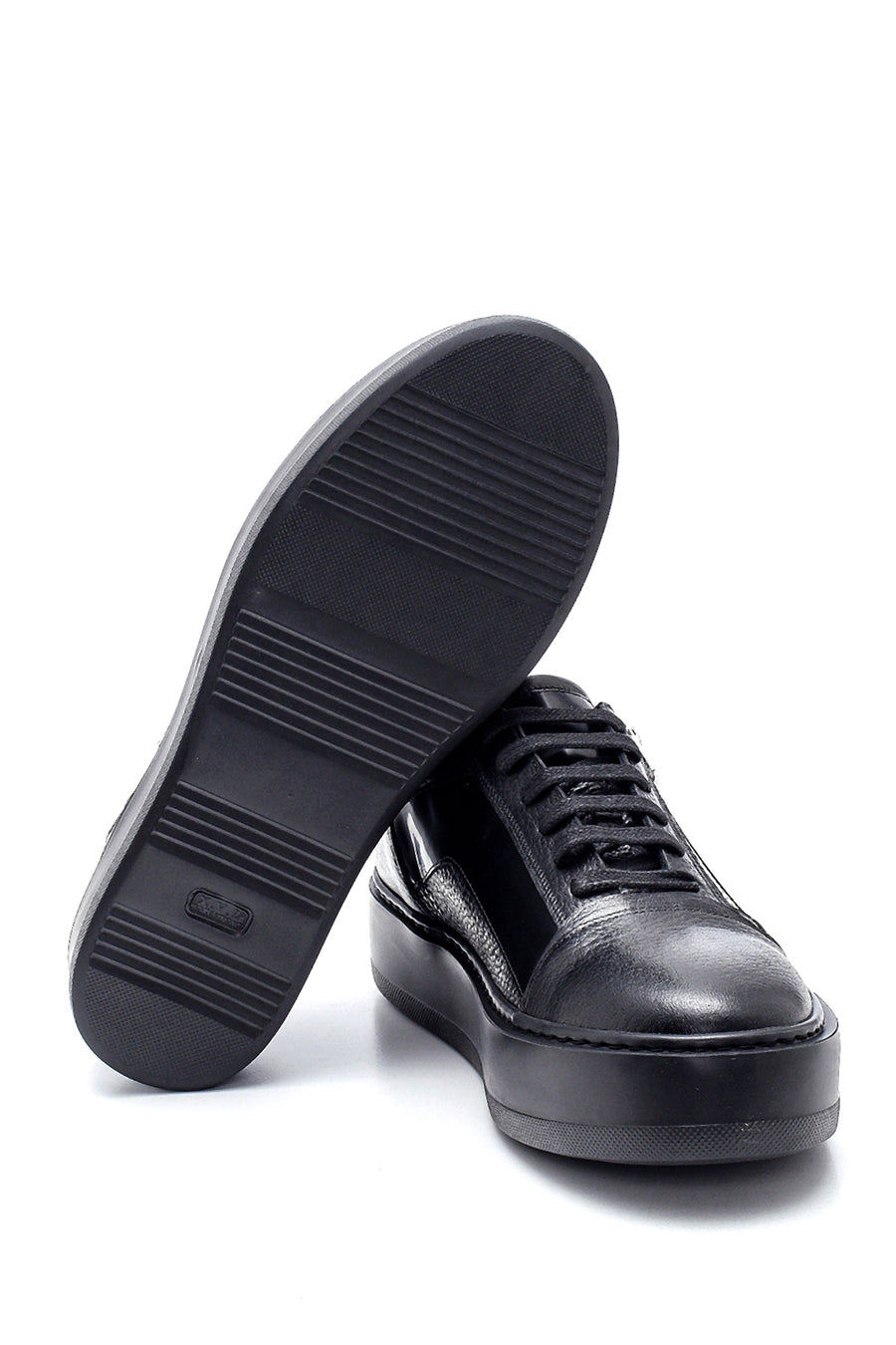 Men's Leather Zipper Sneaker