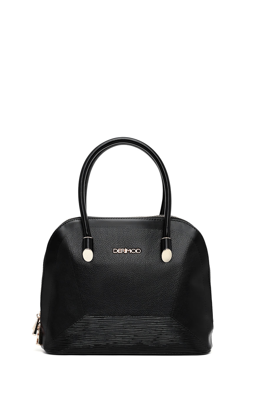 Women's Black Long Strap Classic Handbag