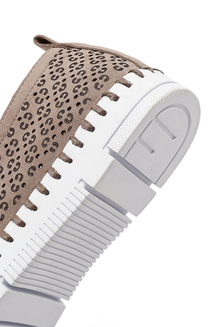 Women's Mink Pattern Fabric Comfort Shoes
