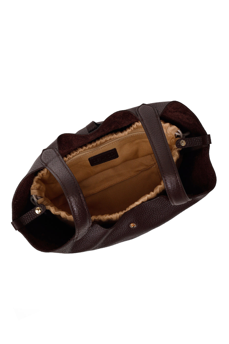 Woman Brown Casual Leather Shoulder Bag