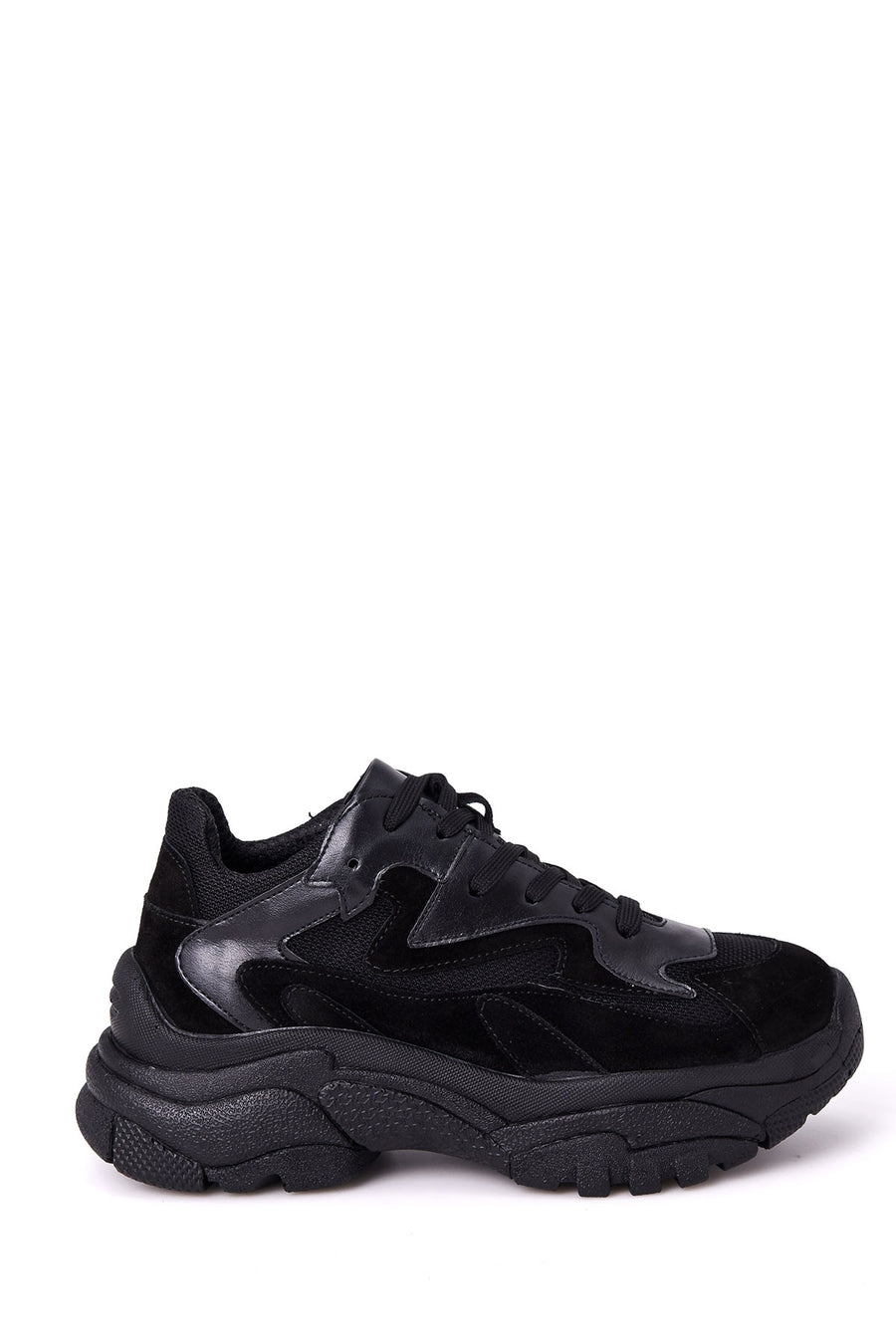 Kadın Yüksek Tabanlı Süet Sneaker 19SFE121314 | Derimod