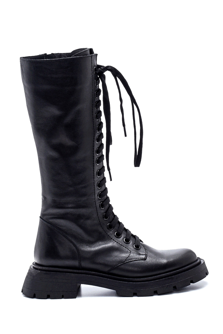 Women's Leather Lace Up Boots 21WFD152718 | Derimod