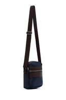 Men's Navy Blue Crossbody Bag | Derimod