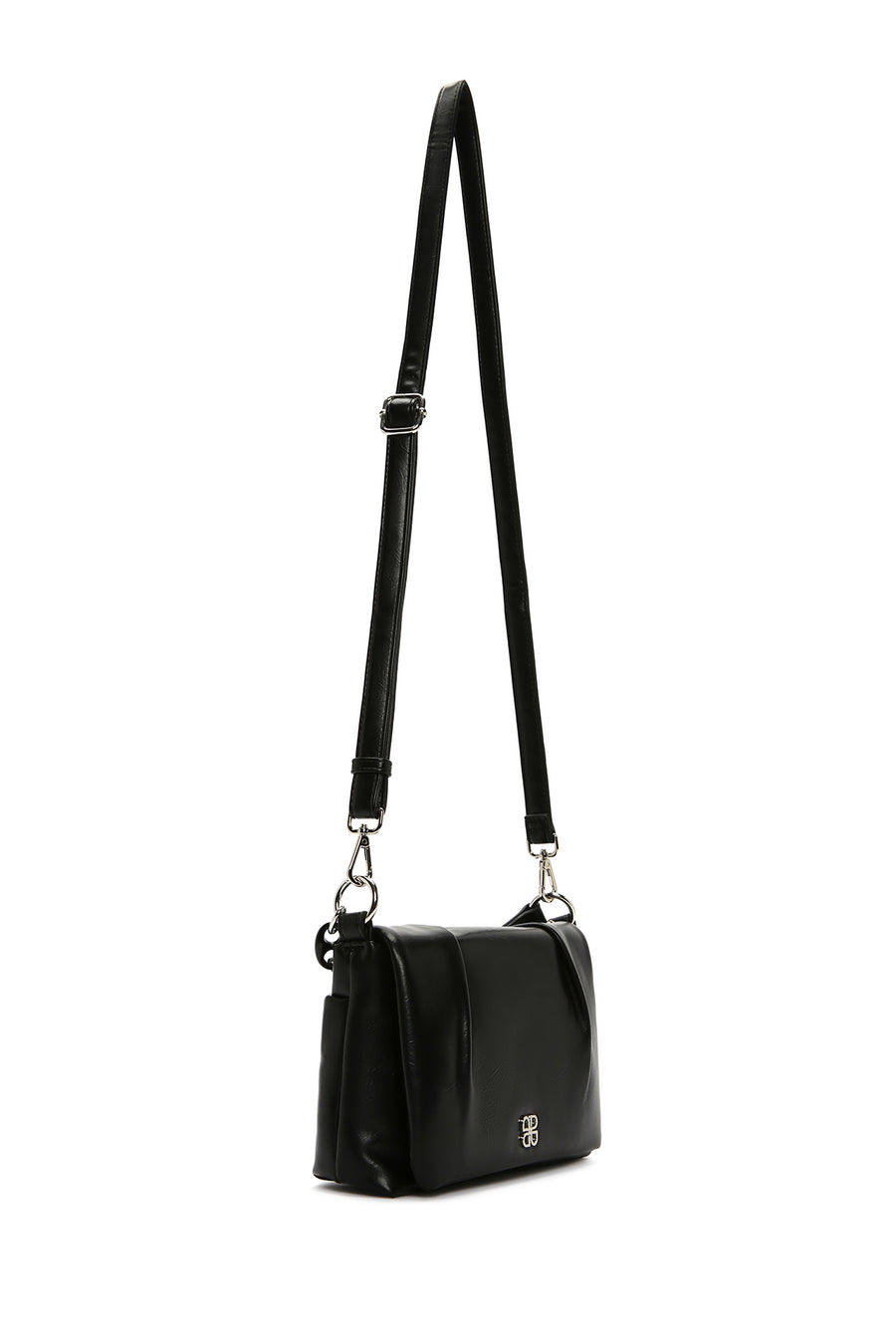 Women's Black Chain Strap Crossbody Bag
