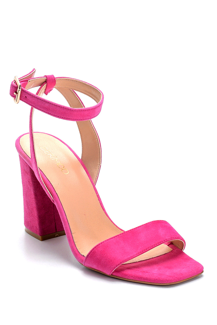 Women's Suede High Heel Sandals