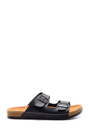 Men's Leather Slippers | Derimod