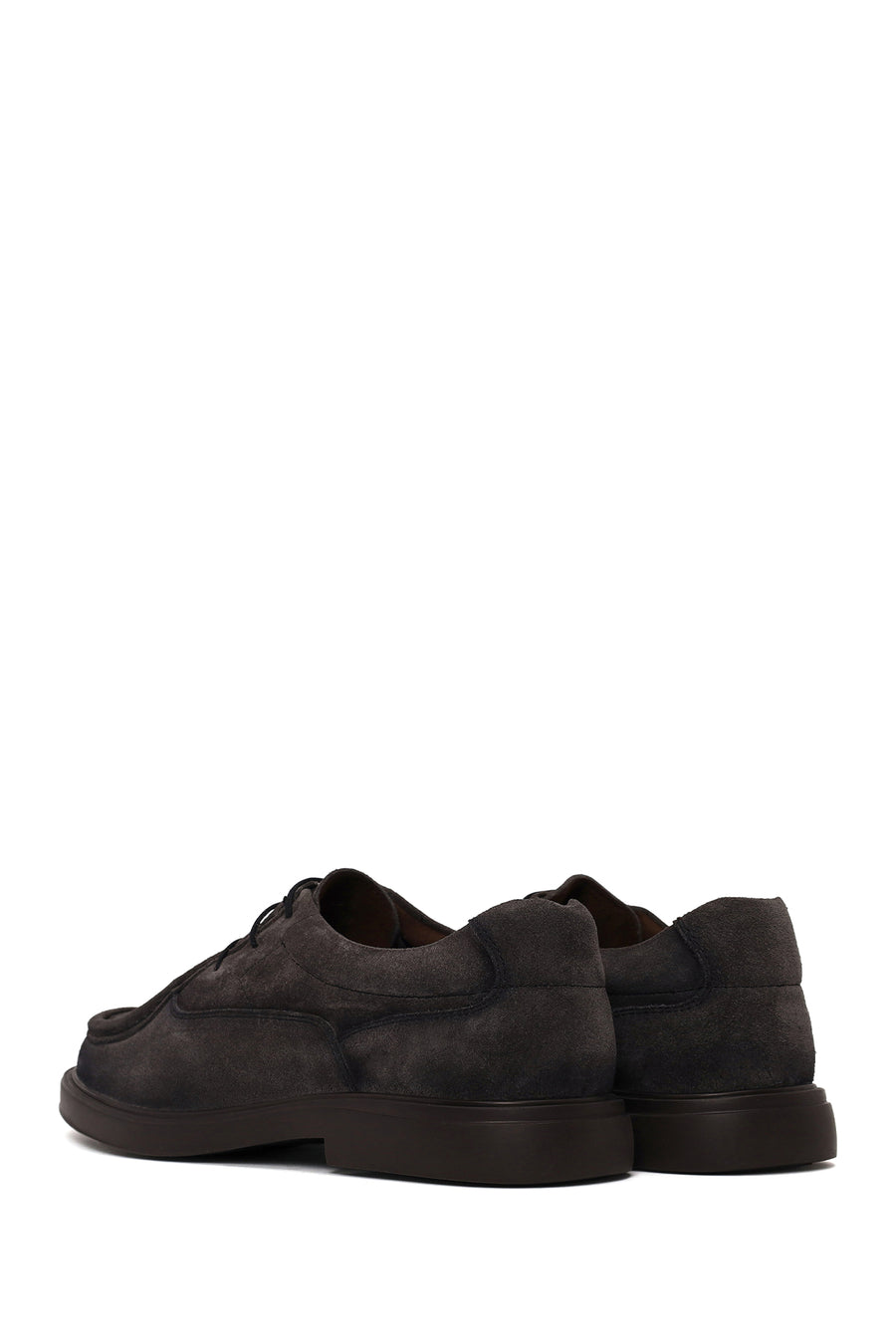 Male Anthracite Lace-up Suede Casual Shoes