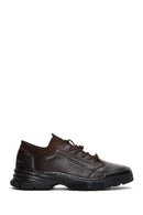Men's Brown Leather Casual Sneaker | Derimod