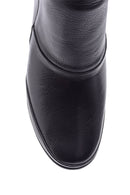 Women's Leather Wedge Heeled Boots | Derimod