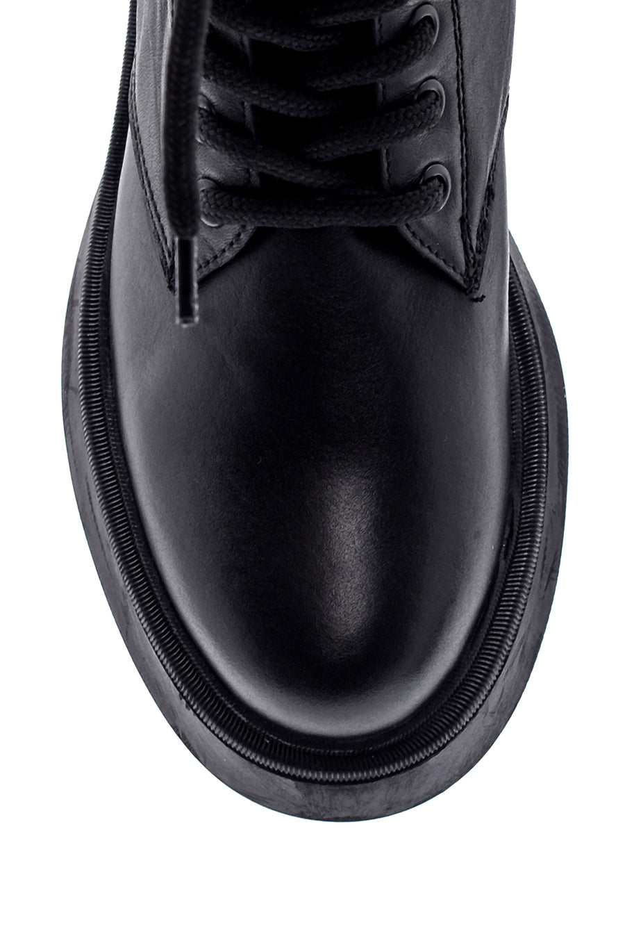 Women's Leather Stone Detailed Boots