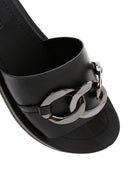 Women's Black Accessory Slippers | Derimod