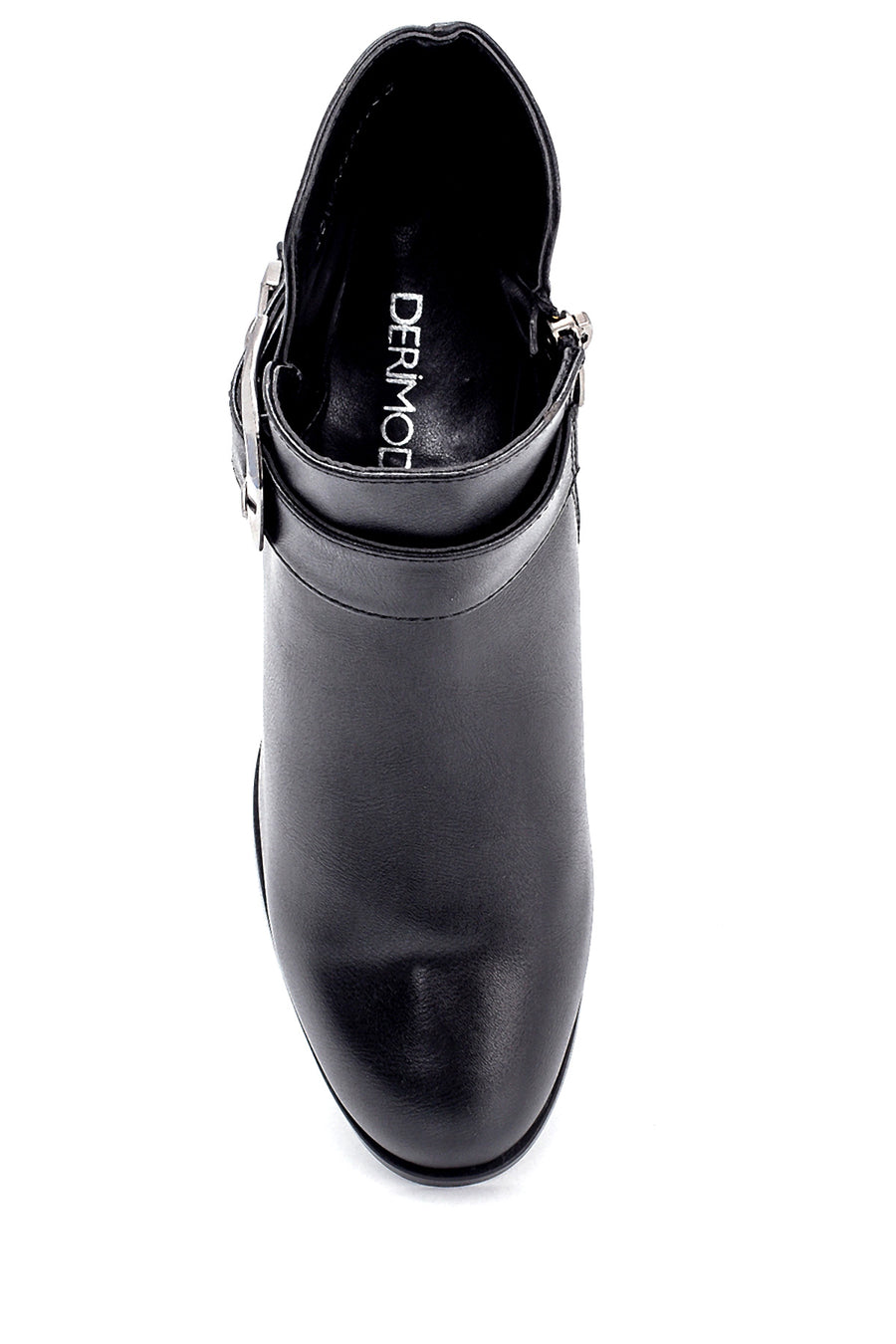 Women's Buckle Detailed Boots