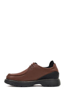 Men's Brown Lace-Up Thick Sole Leather Casual Shoes | Derimod