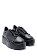Kadın Deri Yüksek Taban Sneaker | Derimod