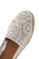 Women's Beige Fabric Espadrilles | Derimod