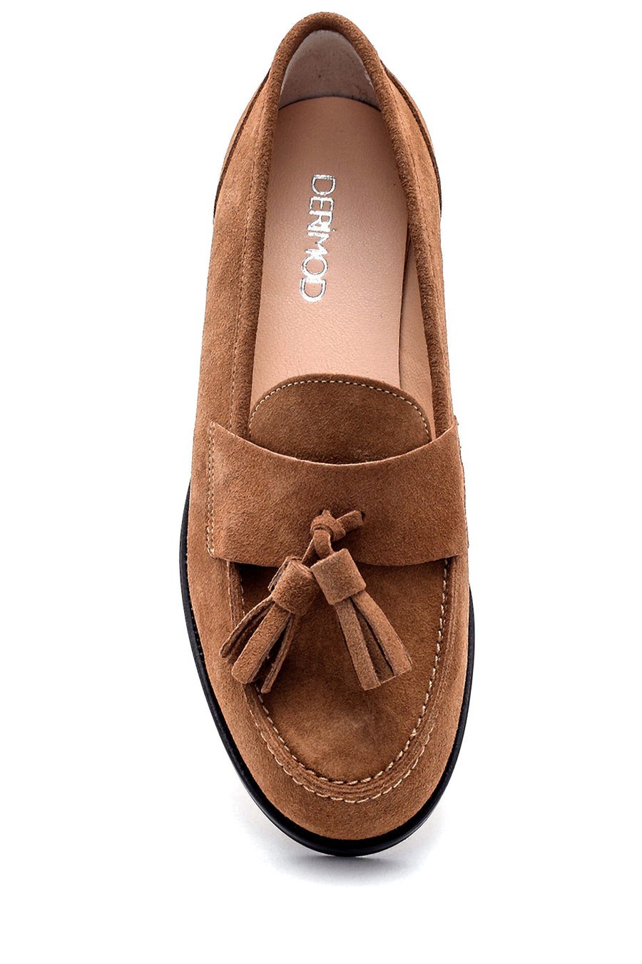Kadın Süet Loafer