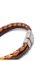 Men's Brown Leather Bracelet | Derimod
