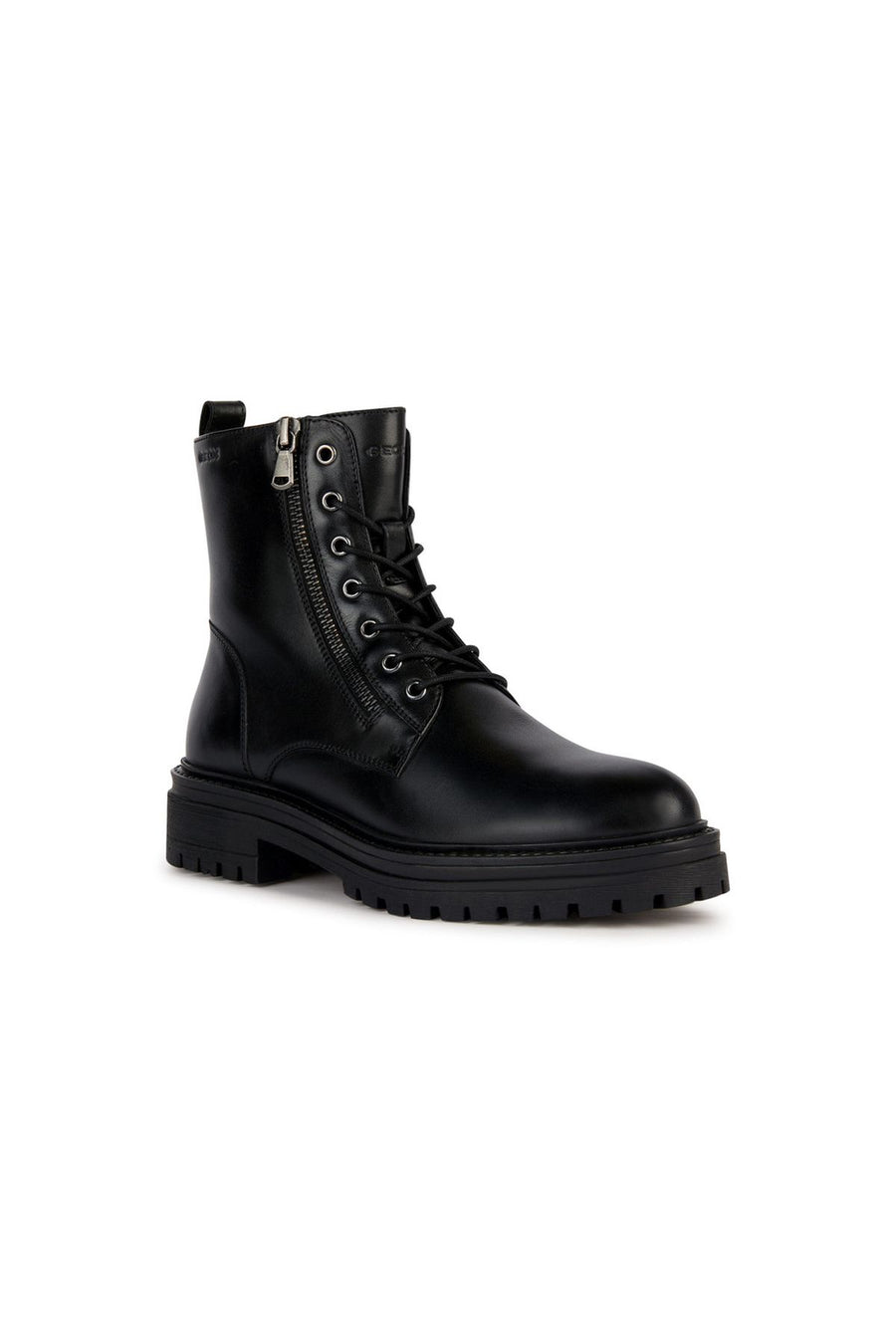 Geox Women's Black Iridea Leather Boots