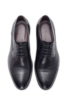 Men's Leather Pattern Detailed Classic Shoes | Derimod