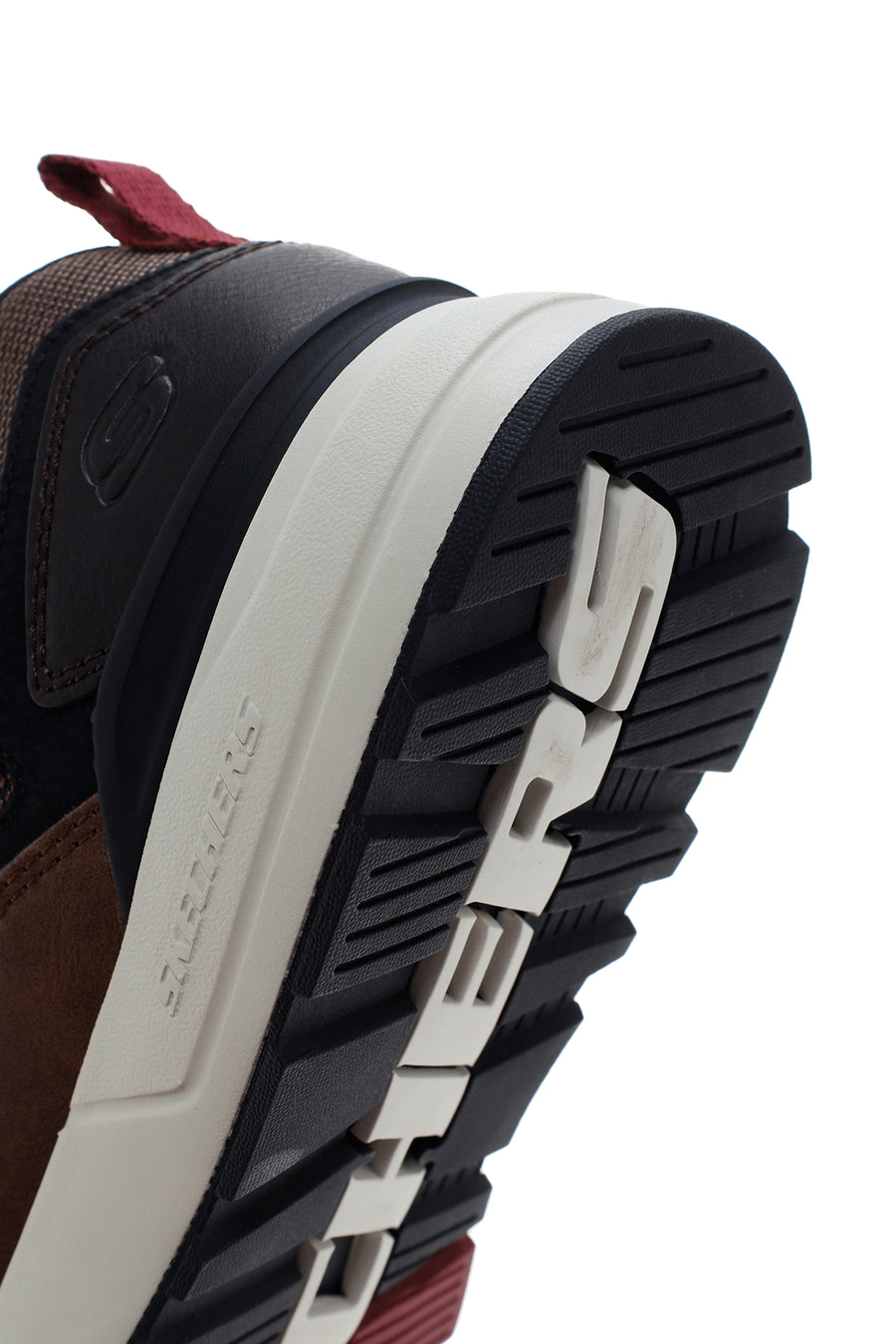 Skechers Erkek Kahverengi Rozier Willron Deri Sneaker