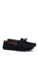 Erkek Siyah Süet Deri Casual Loafer | Derimod