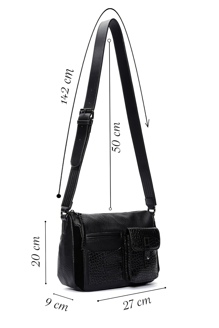 Kadın Siyah Çapraz Çanta
