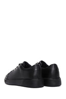Men's Black Leather Sneaker | Derimod