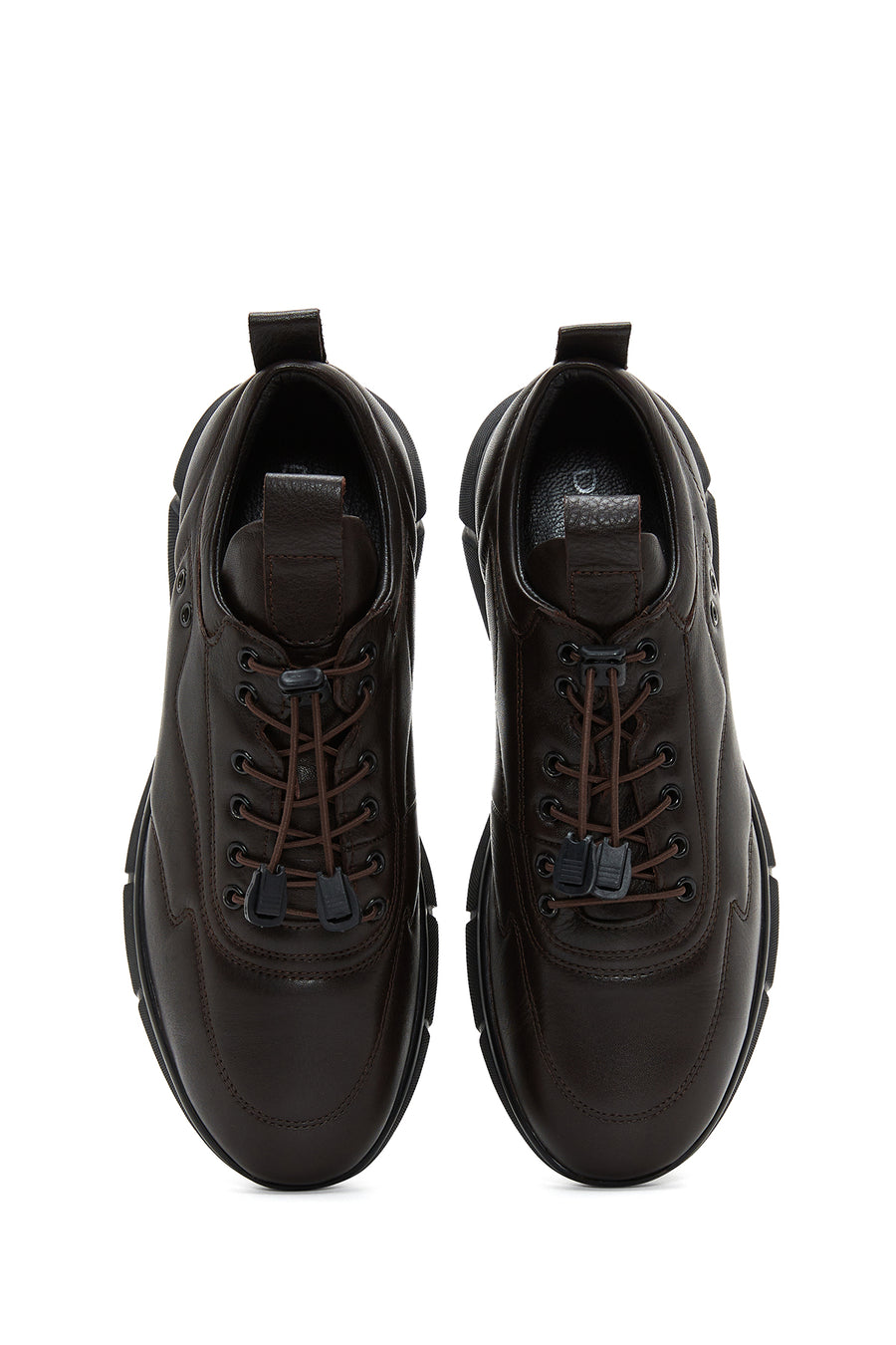 Men's Brown Leather Casual Shoes