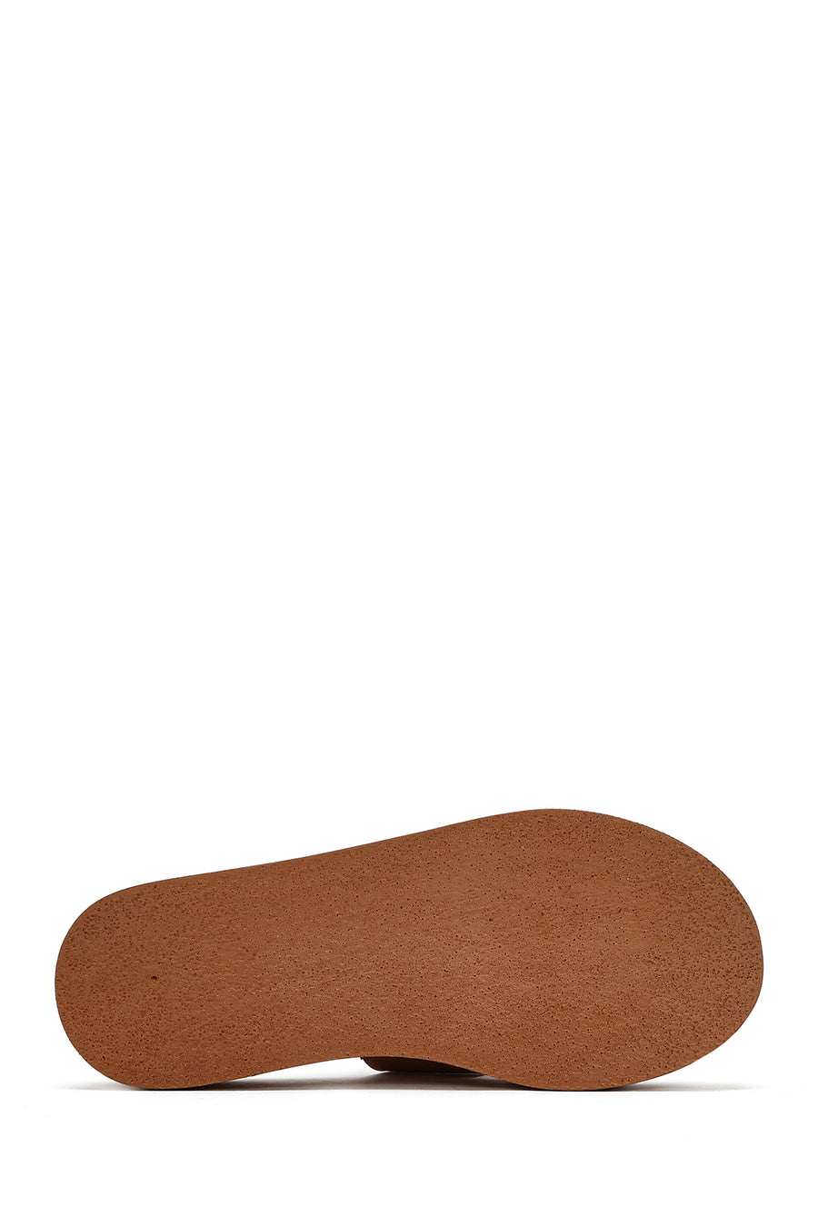 Women's Tan Thick Soled Slippers