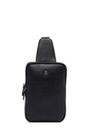 
Men's Black Mini Leather Crossbody Bag
 | Derimod