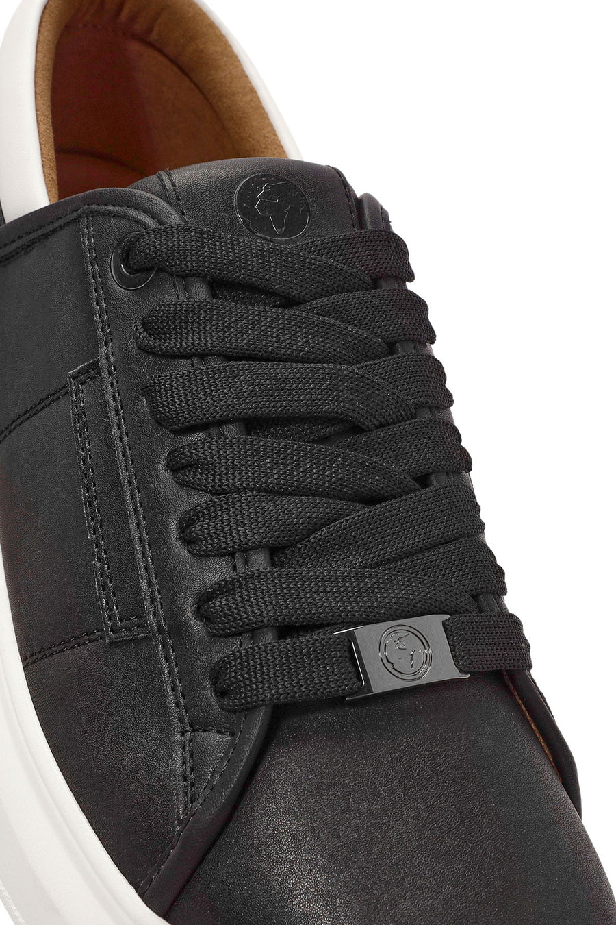 ACBC x Derimod Men's Black Lace-Up Sneakers