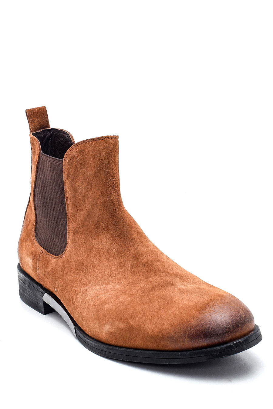 Men's Leather Suede Chelsea Boots