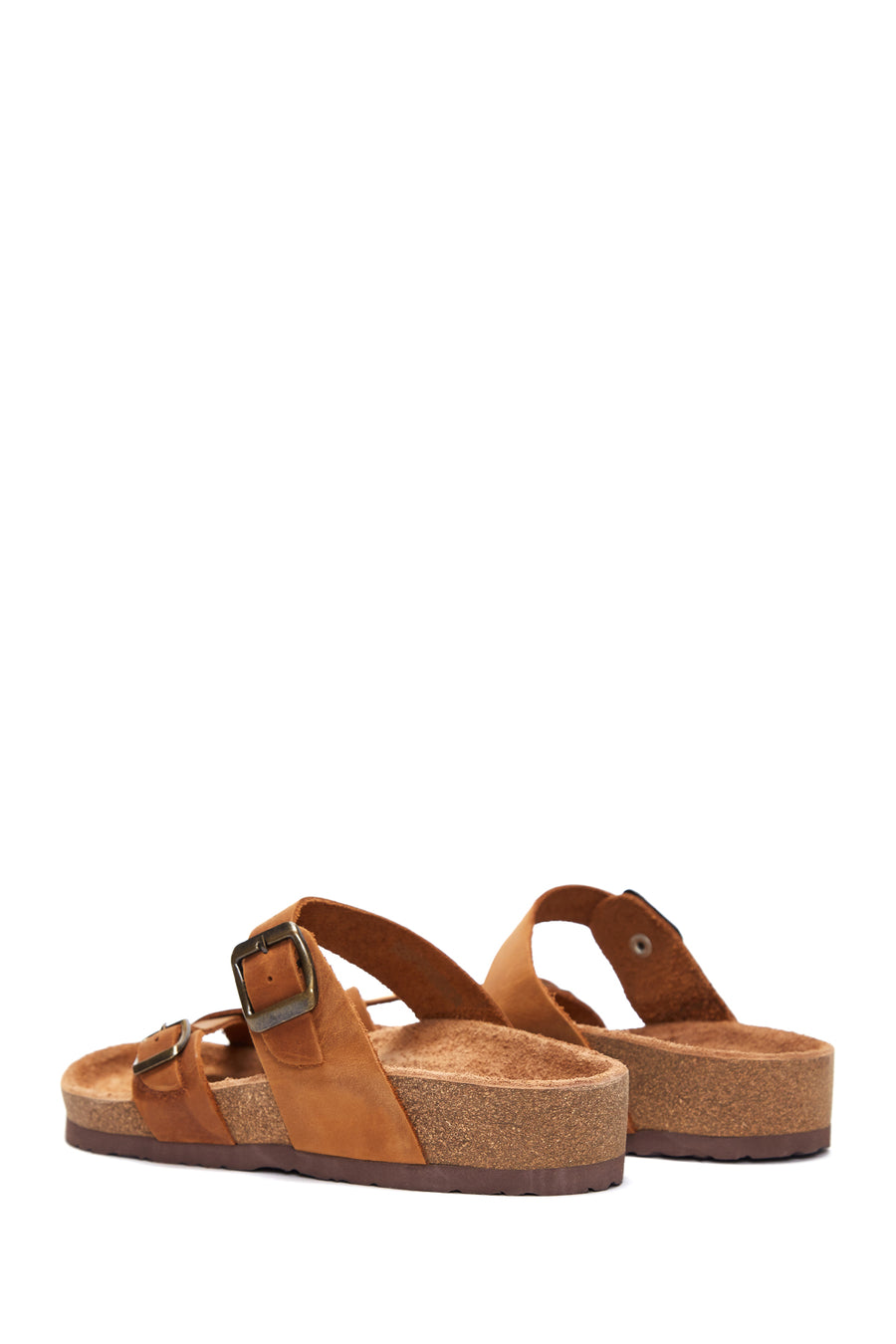 Women's Leather Flip Flops