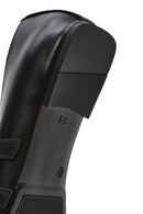 Women's Black Double Buckled Leather Ballerinas | Derimod