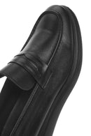 Men's Black Leather Casual Loafer | Derimod