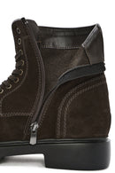 
Men's Brown Zippered Suede Leather Boot
 | Derimod
