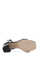 Women's Black Ankle Strap Heeled Shoes | Derimod