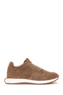Men's Leather Suede Sneaker | Derimod