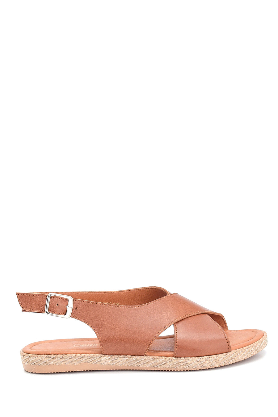 Women's Casual Leather Sandals 21SFD350618 | Derimod