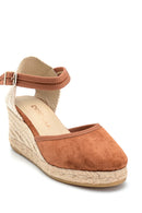 Kadın Dolgu Topuk Süet Espadril | Derimod
