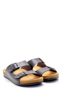 Men's Leather Slippers | Derimod