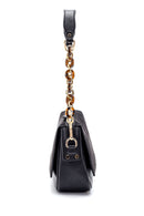 Women's Suede Detailed Shoulder Bag | Derimod