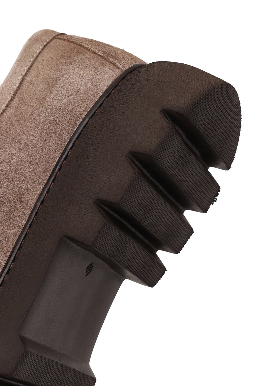 Male Mink Lace-Up Thick-Soled Suede Casual Shoes