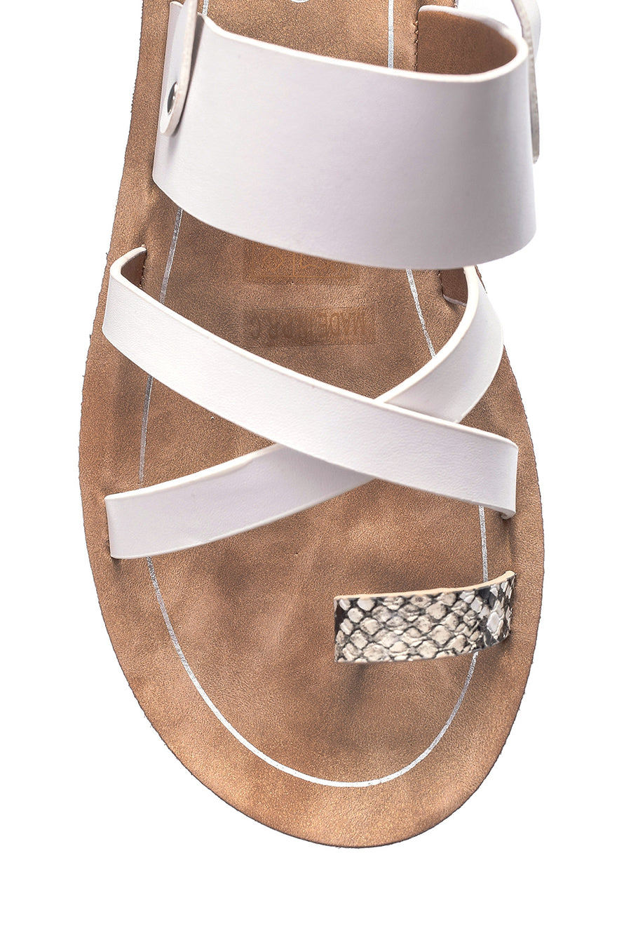 Women's Crocodile Detailed Sandals