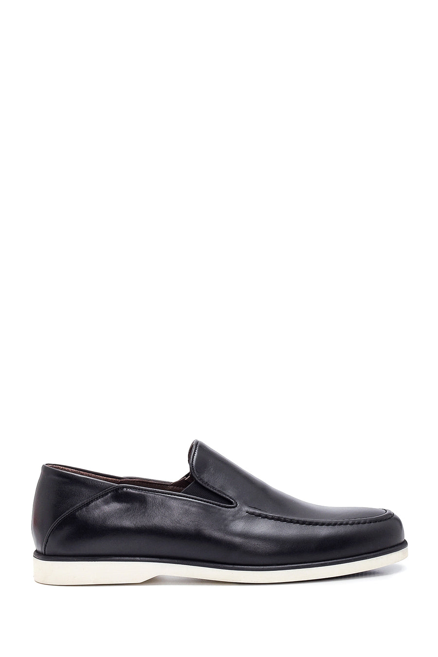 Erkek Siyah Deri Casual Loafer 22SFD604618 | Derimod