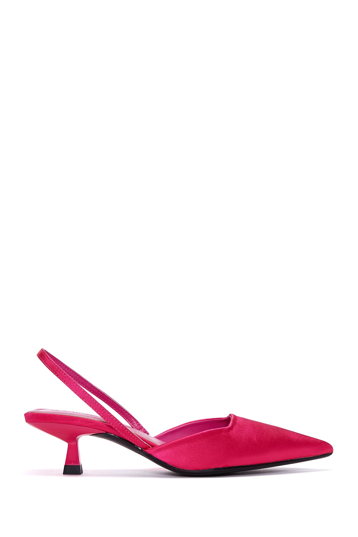 Women's Pink Pointed Toe Heeled Shoes 22SFE49436F | Derimod