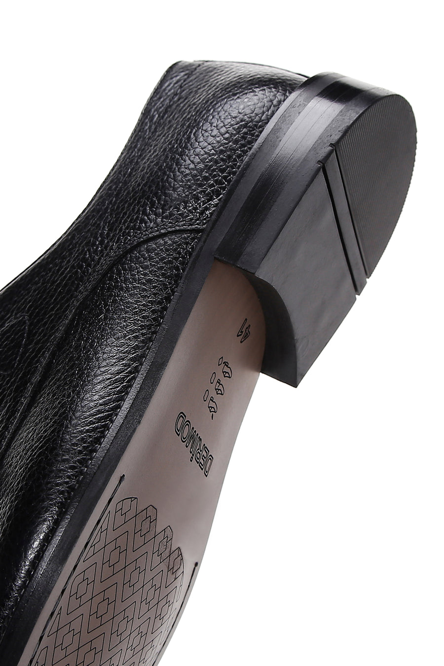 Men's Black Leather Classic Shoes