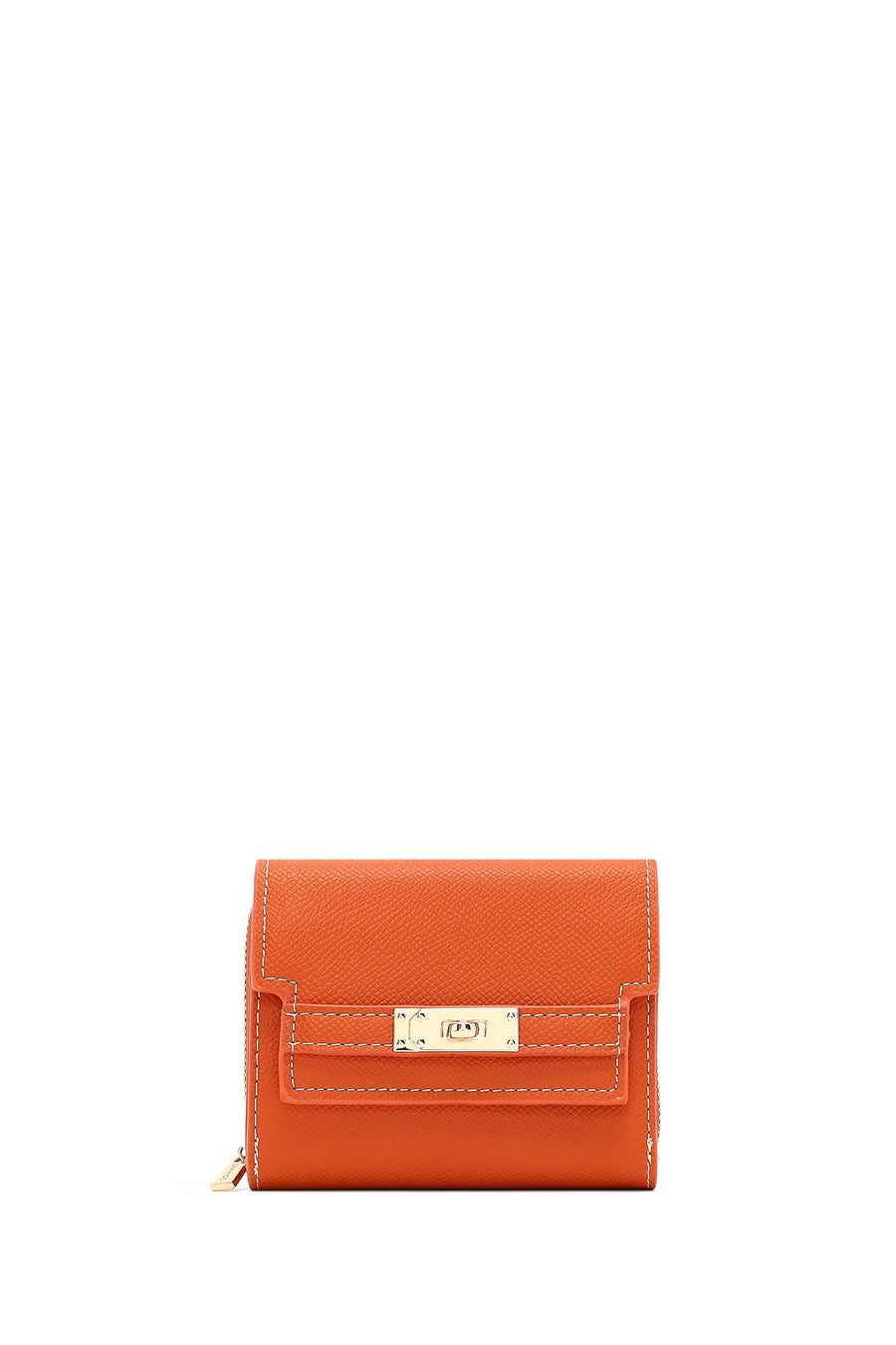 Women's Orange Printed Wallet 000A2D5619CV | Derimod