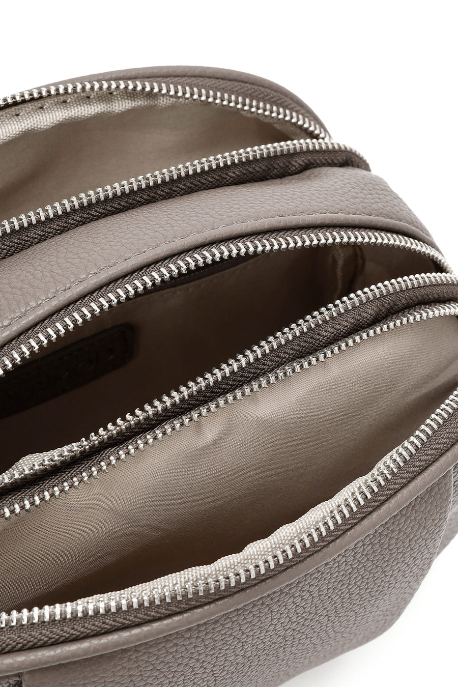 Women's Gray Long Strap Crossbody Bag